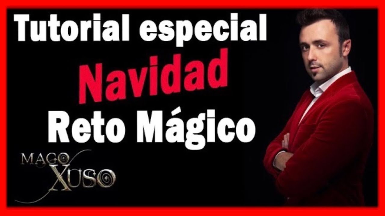 TRUCO DE MAGIA ESPECIAL NAVIDAD ♣️ ¿Aceptas el RETO? 🎩 Mago Xuso