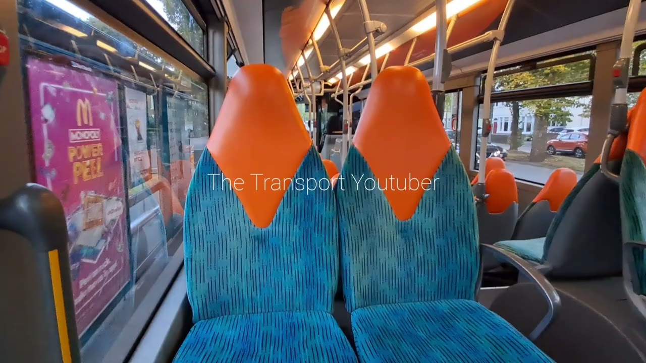 *KICKDOWN* Cardiff Bus Mercedes Citaro 2 ZF On Route 1 (121)