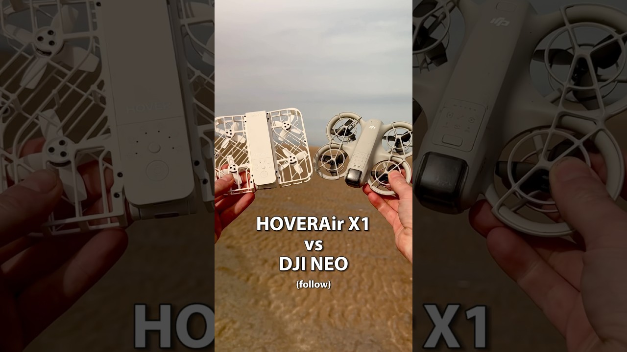 HoverAir X1 vs DJI Neo @DJI #dji #hoverairx1 #drone