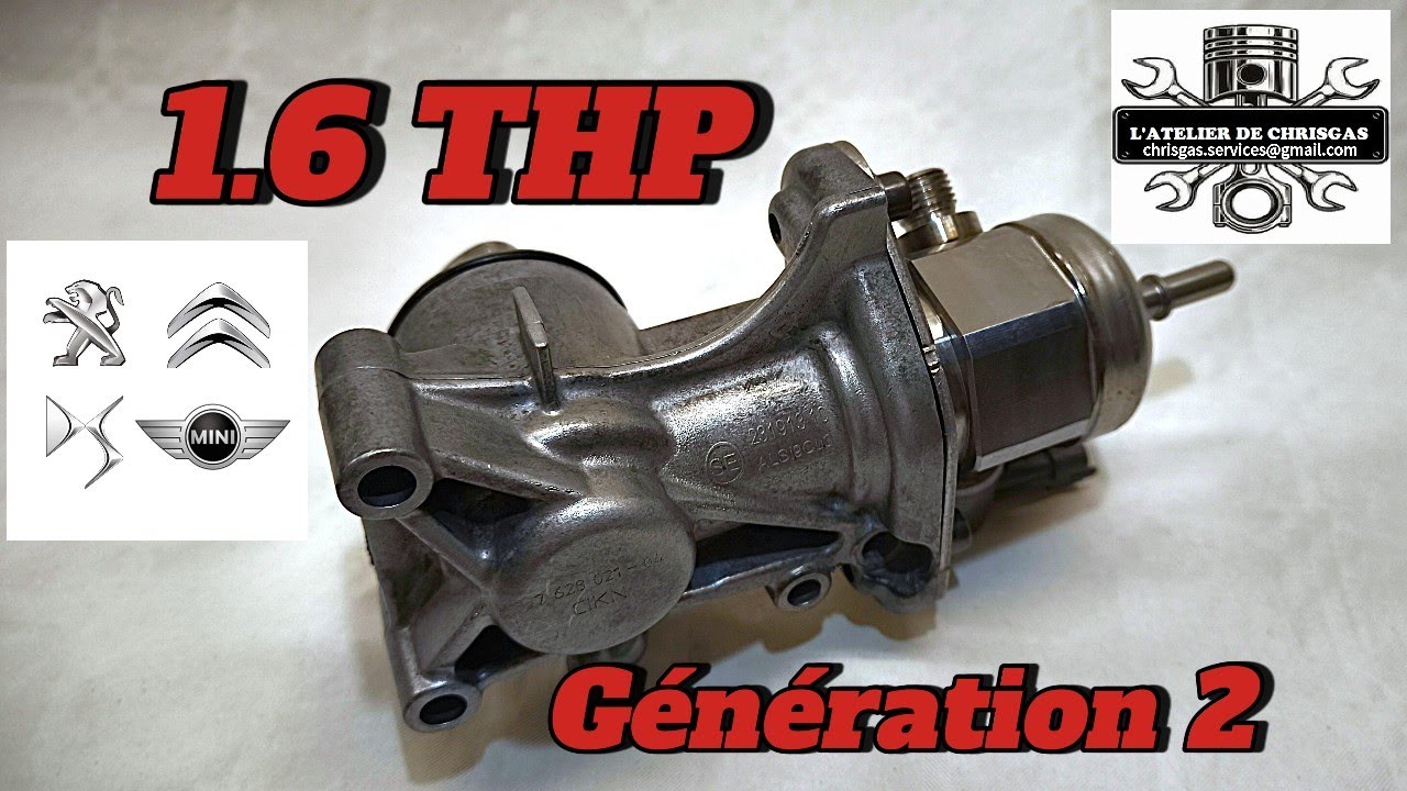 1.6THP 2° Génération pompe hp