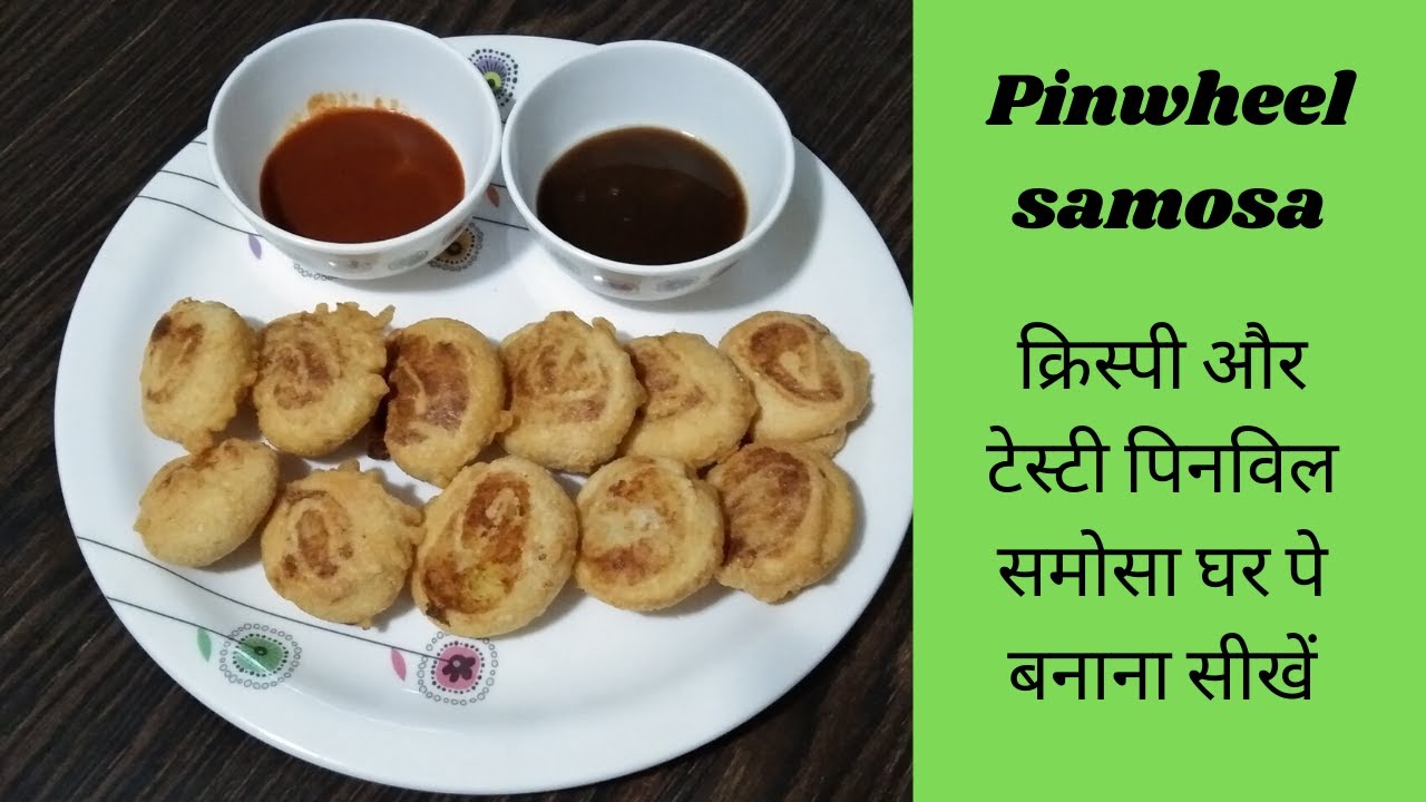 Pinwheel samosa recipe | Quick snacks to make at home | pinvil samosa food fusion |