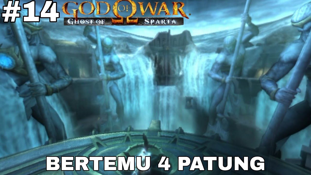 KRATOS BERTEMU 4 PATUNG DI ATLANTIC ||GOD OF WAR GHOST OF SPARTA 