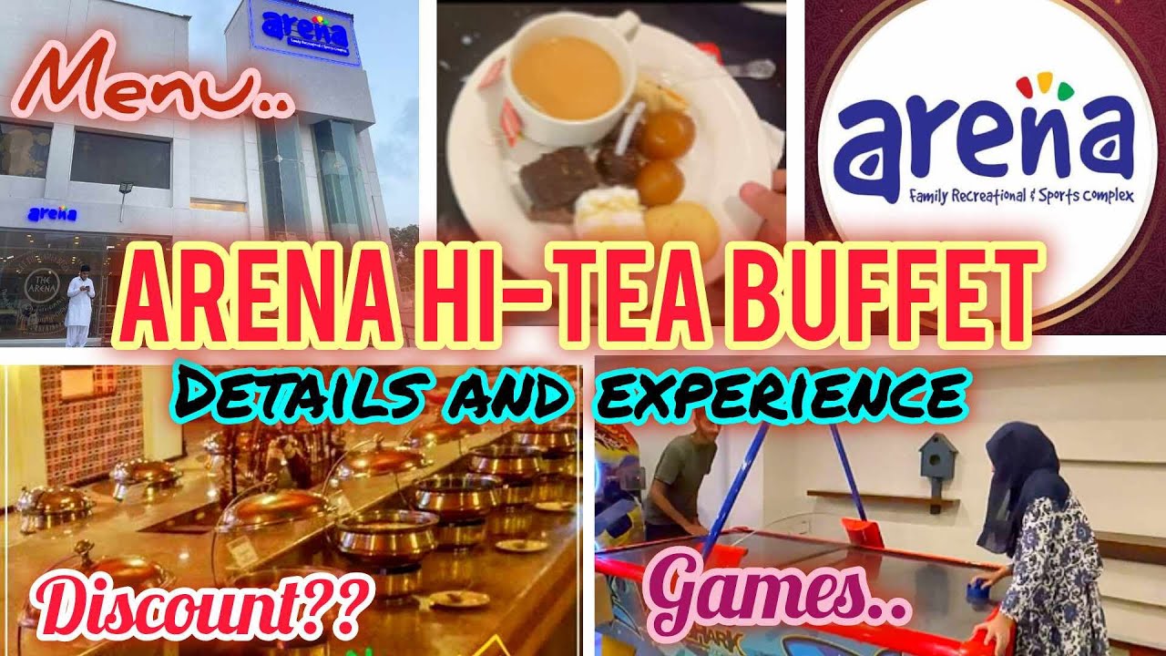 Arena Hi Tea |Arena Buffet Hi-Tea & Game Challenges | Rangoli Hi Tea | Biggest Hi Tea Buffet
