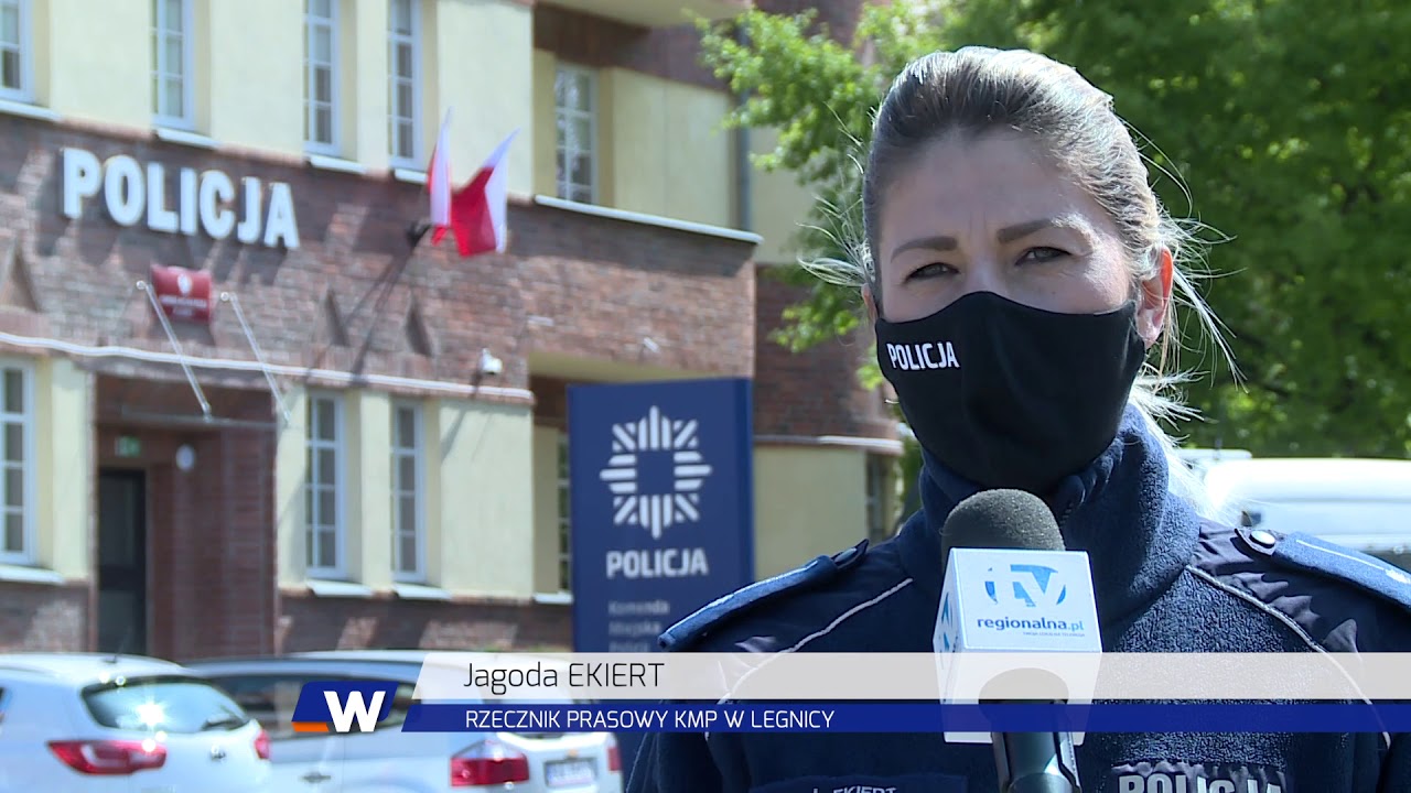 LEGNICA. Policyjny pościg i rozbity radiowóz