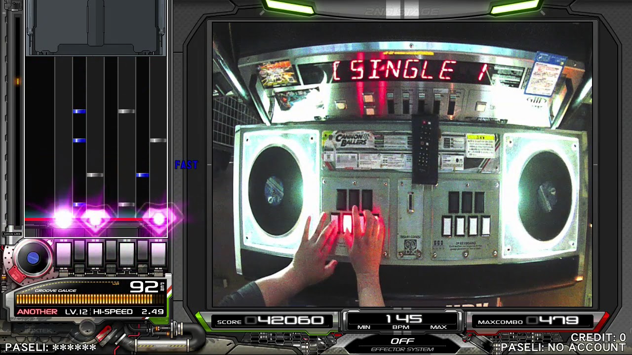 beatmania IIDX 25 CANNON BALLERS 段位認定 SP 十段 正規