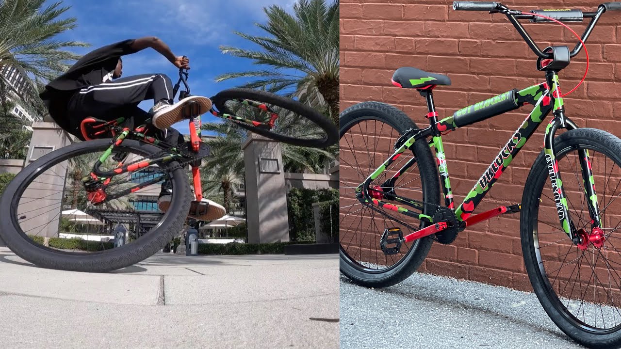 FIRST RIDE ON MY NEW SEBIKES DBLOCKS EDITION BIG RIPPER! + REVIEW