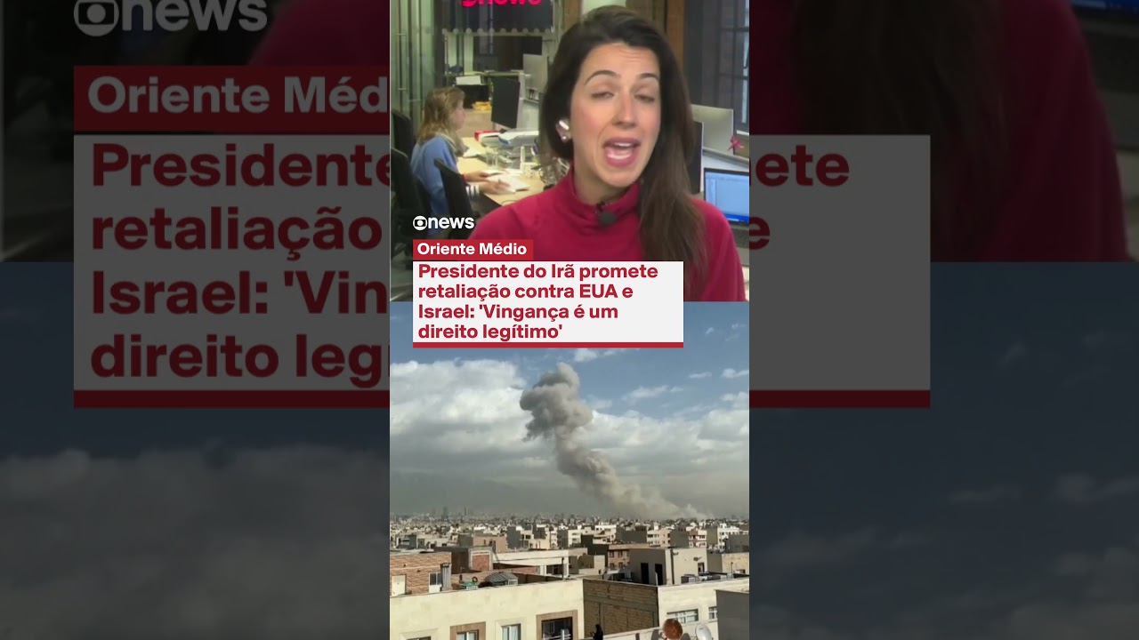 Presidente do Ir&atilde; promete retalia&ccedil;&atilde;o contra EUA e Israel: 'Vingan&ccedil;a &eacute; um direito leg&iacute;timo'