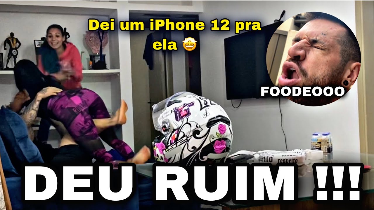 A CREMOSA ME PEGOU COM OUTRA EM CASA*trolagem
