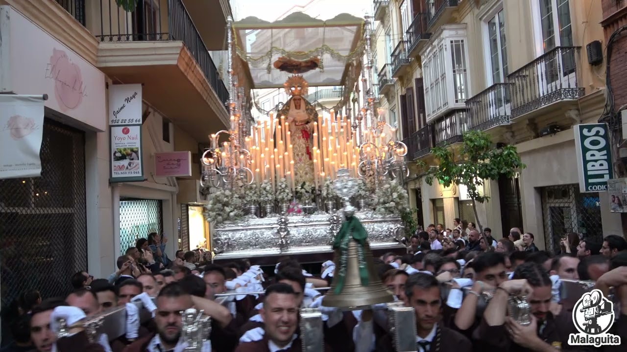 VIRGEN DULCE NOMBRE // Casa Palma // Semana Santa Málaga 2023 [4K]