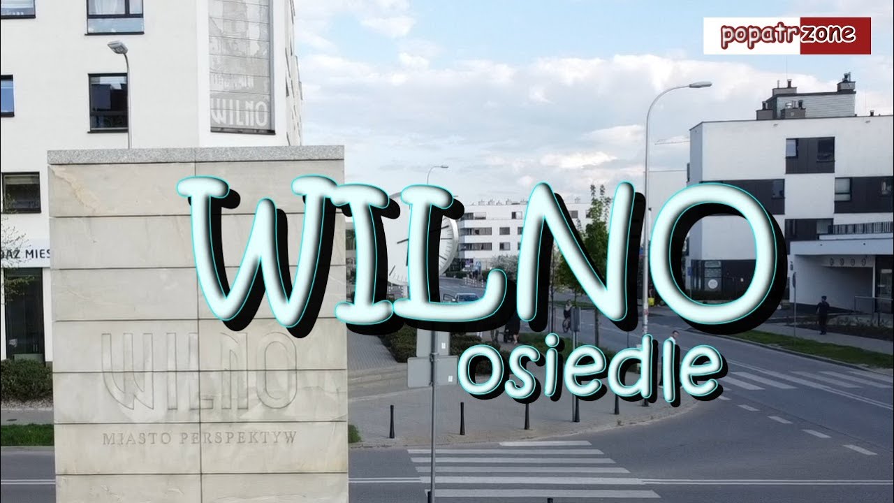 Osiedle mieszkaniowe Wilno w Warszawie #drone #warsaw #Poland