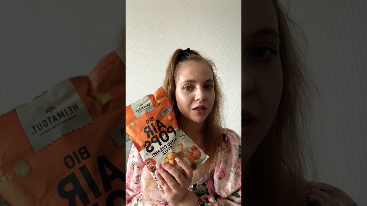 Testuję Air Pops o smaku Salted Caramel &ndash; Popcorn bez twardej skorupki? 🍿🤯 #viral #snacktest #test