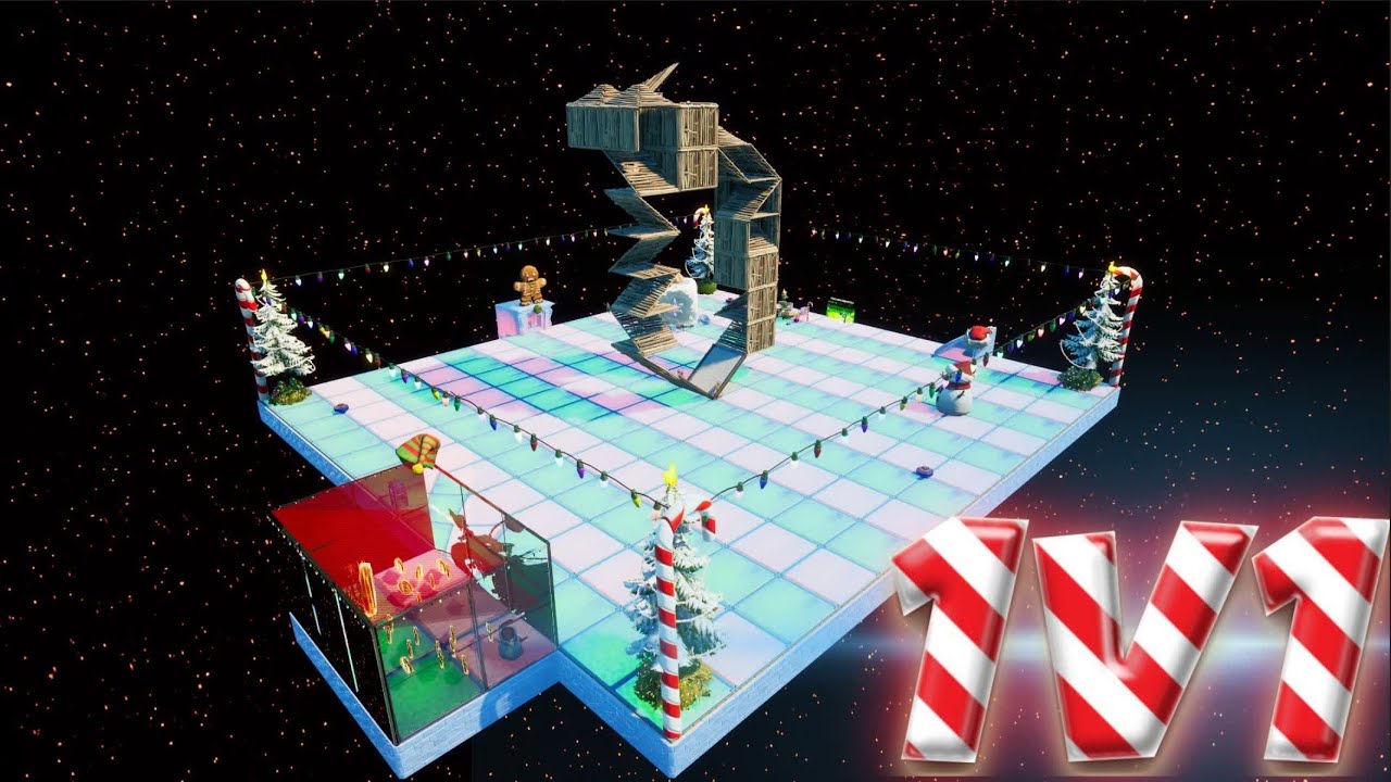 FORTNITE 1V1 CHRISTMAS BY RAJIBFN - MAP CODE: 9474-3425-1277