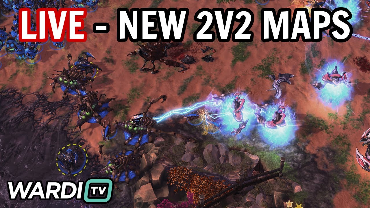 LIVE : WARDITV TLMC TEAM MAP $500 4v4 CUP - MAXPAX HARSTEM LAMBO SHOWTIME & MORE[StarCraft 2]