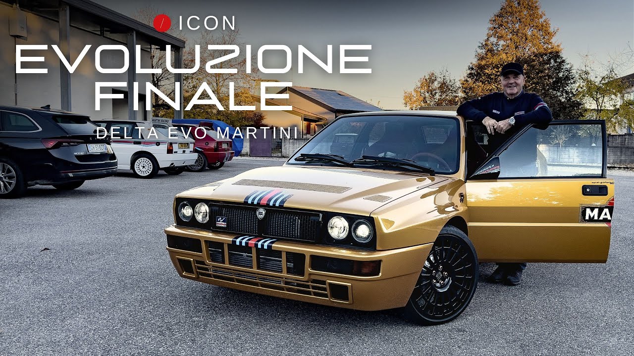 Il restomod secondo Miki Biasion • Lancia Delta EVO Martini