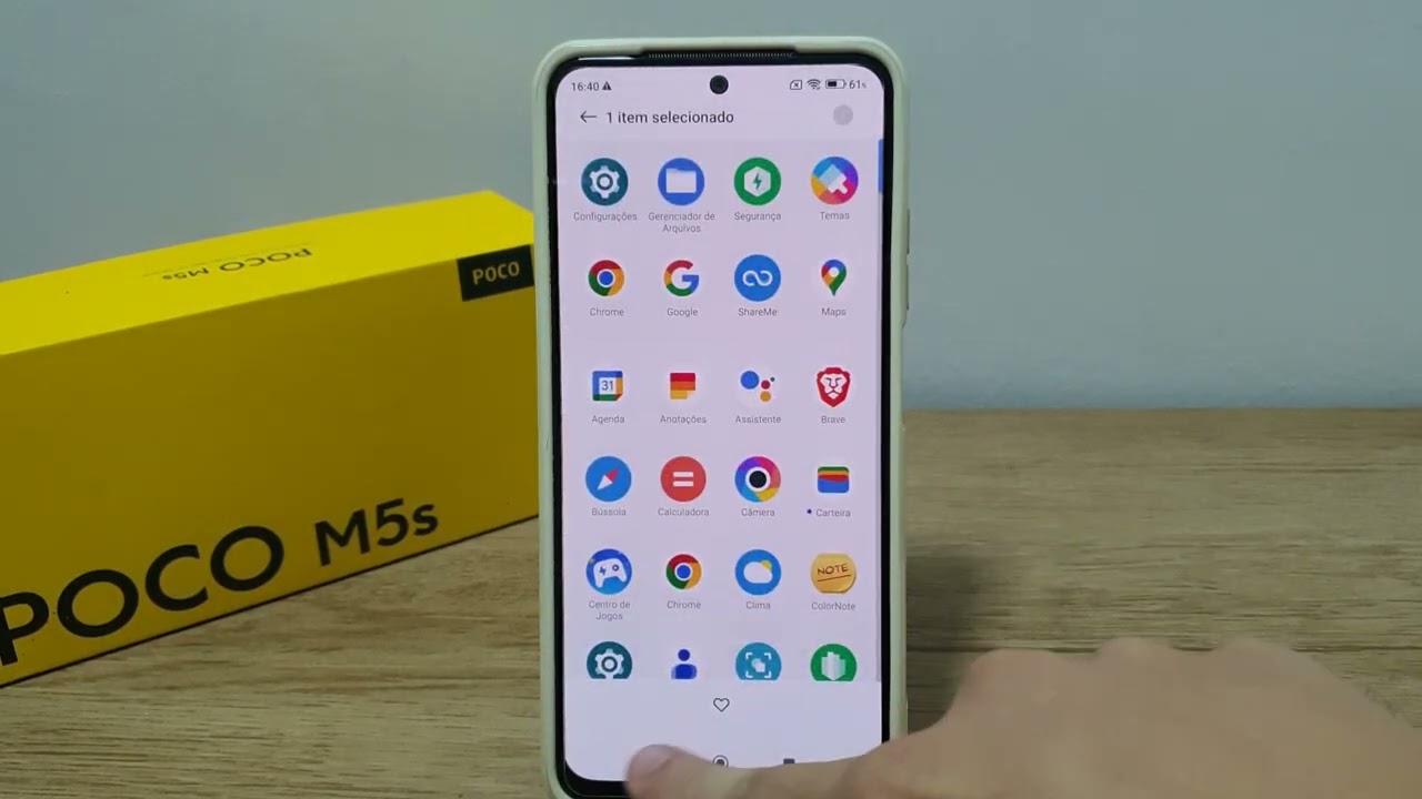 Poco M5 - Como acessar a lixeira