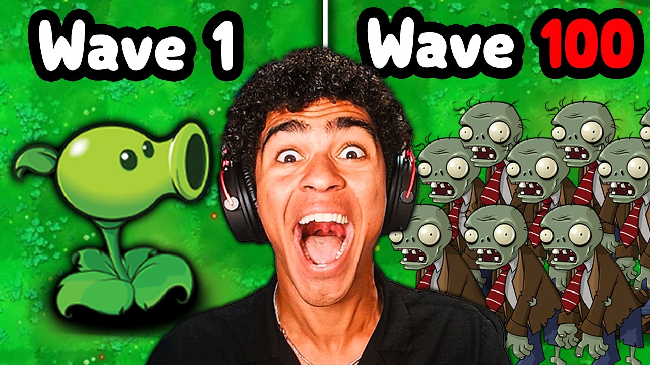 I Completed Plants VS Zombies (FULL MOVIE)