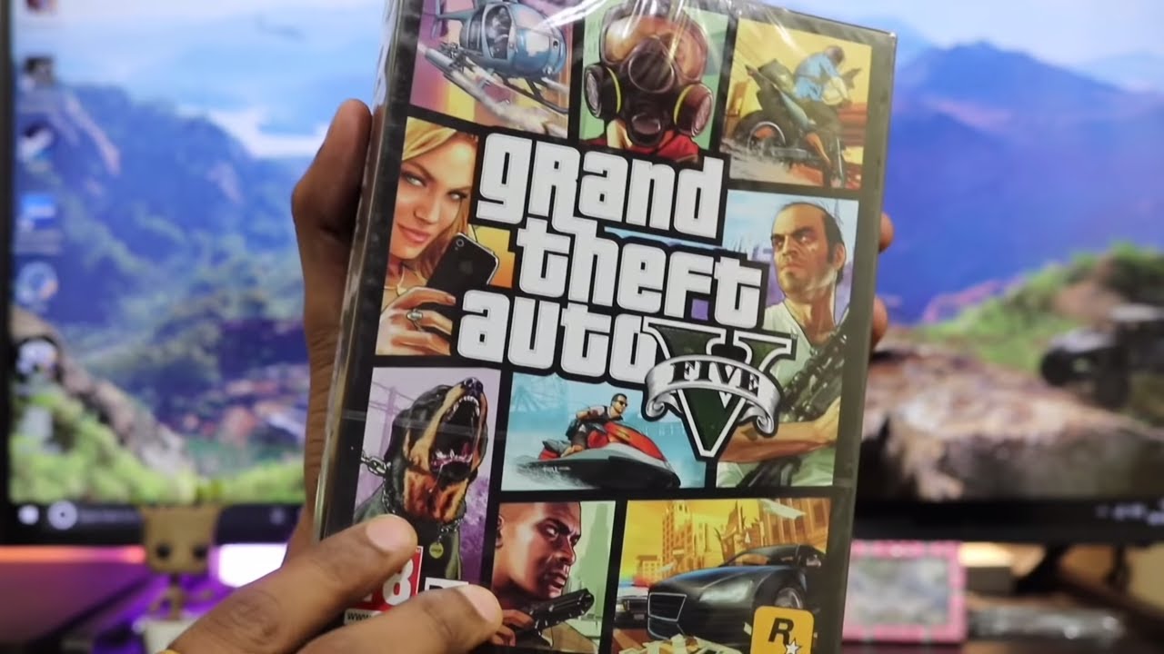 GTA 5 PC Unboxing ( Ultra graphics )