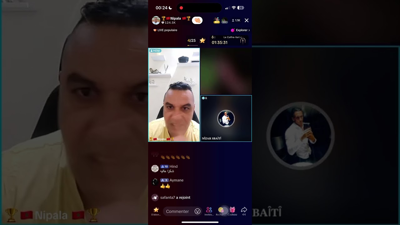 #nipalavsghita#aliya#nizar_sbaiti#live#tiktok#clash#farcha édition#joker#action#reaction