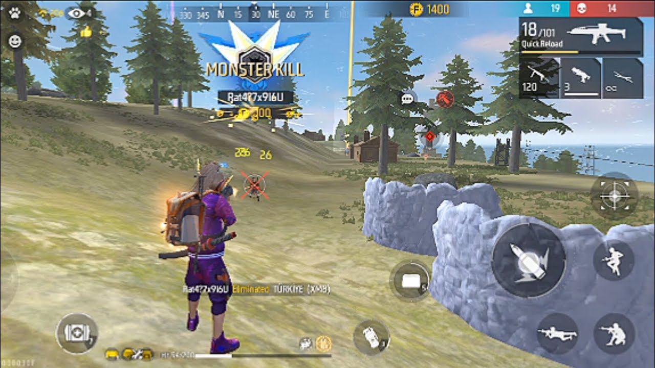 SOLO vs SQUAD Full Gameplay ☀️14 Kills unlucky