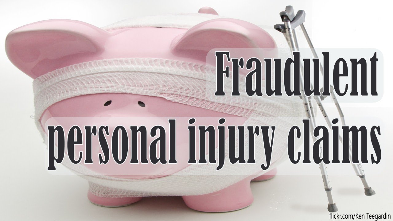 Insurance  fraud: Personal injury