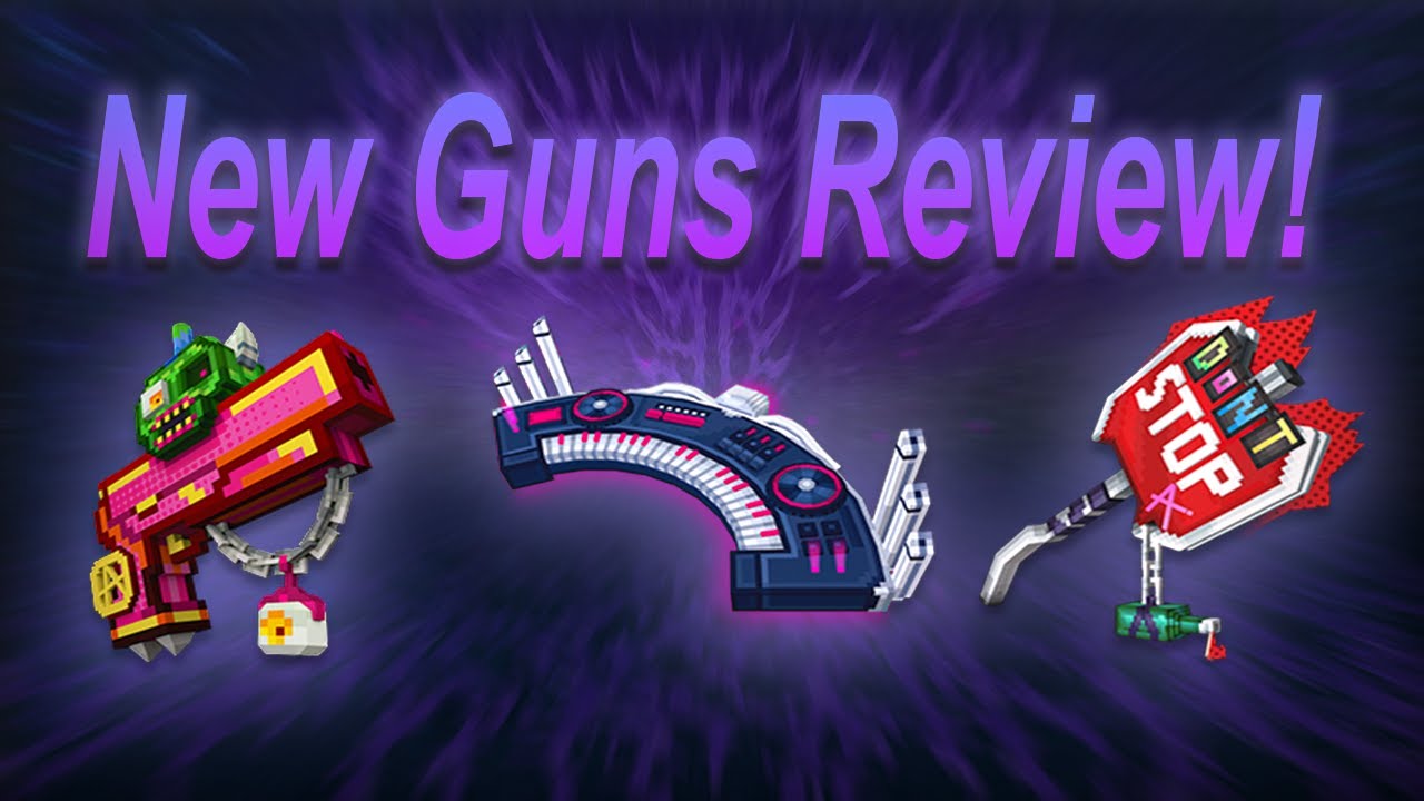 New Pixel Gun 3D Punk Themed Guns?! - PG3D's Got Talent Weapon Review