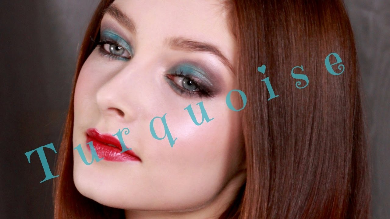 Turkoosin Hohde | Turquoise Glam | Mama Make Up Fin Tutorial