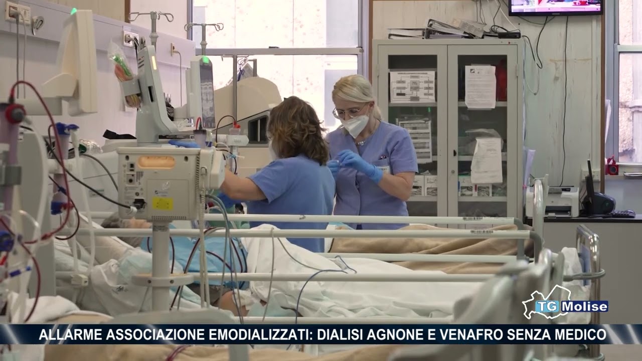 Allarme associazione emodializzati: dialisi Agnone e Venafro senza medico