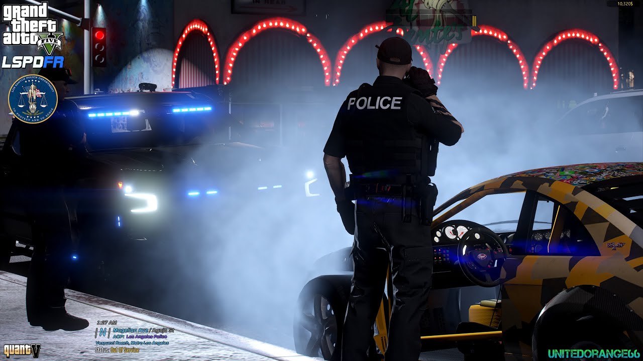 GTA V - LSPDFR 0.4.9🚔 - LSPD/LAPD - Gang Unit - Unmarked 2023 Silverado | High Speed Pursuit - 4K