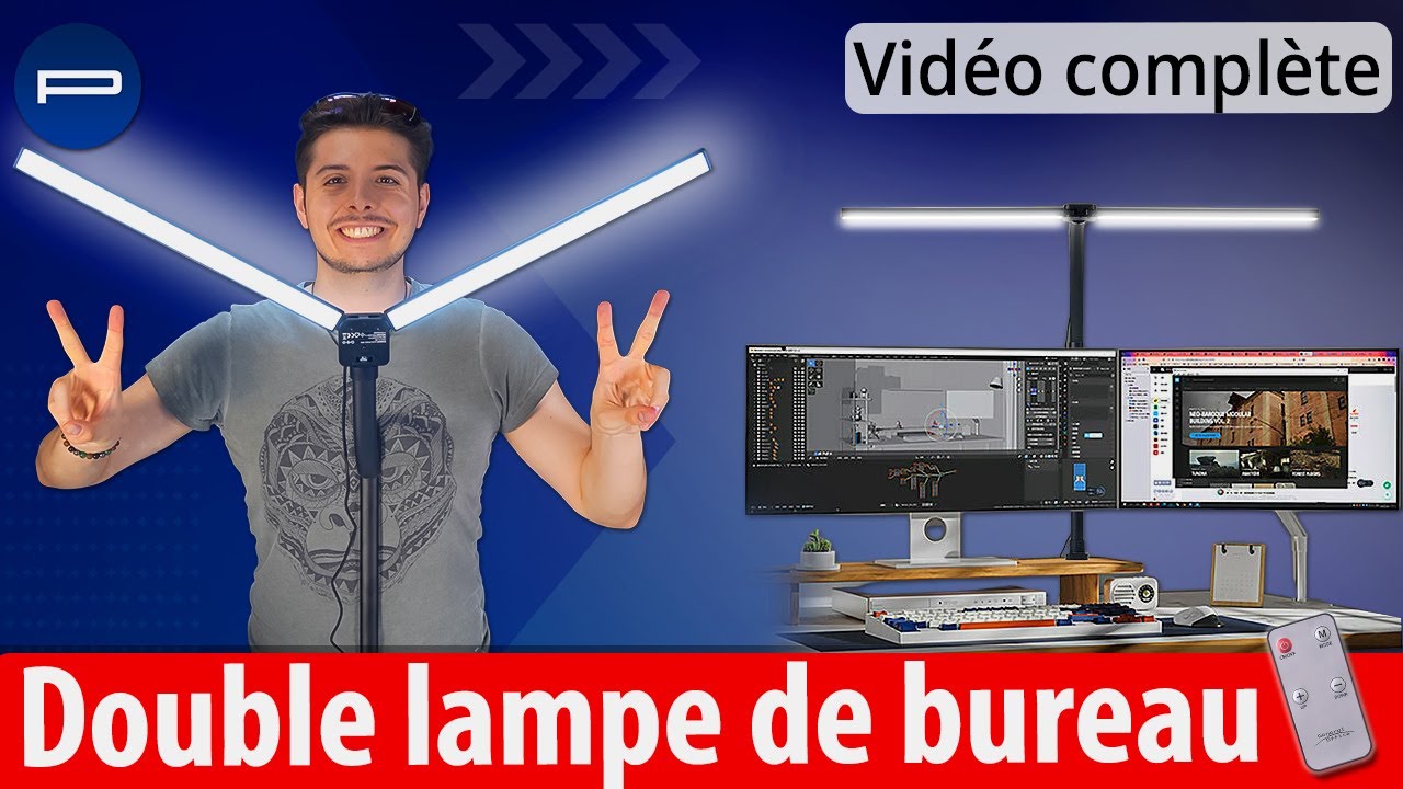 Comment bien &eacute;clairer son bureau gr&acirc;ce &agrave; une seule source de lumi&egrave;re ?[PEARLTV.FR]