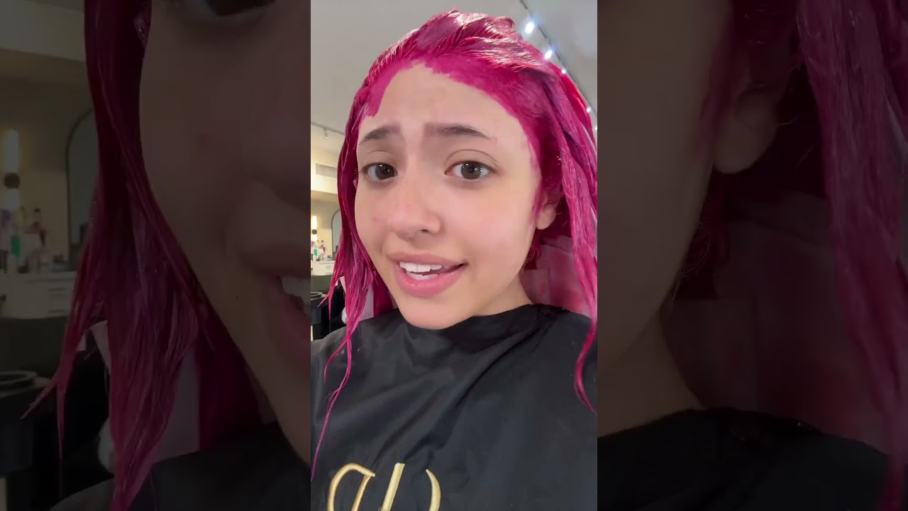pink hair era is back 😎💅🏽