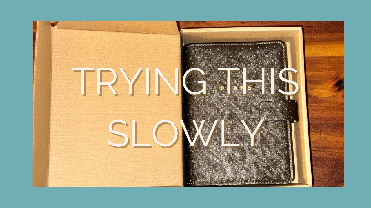 Trying a Filofax Personal Rings | A Slow, Intentional Unboxing