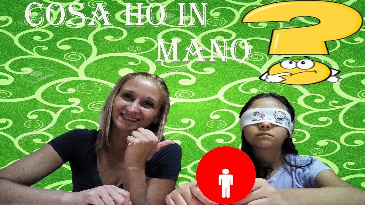 CHALLENGE: COSA HO IN MANO? - What's In My Hand Challenge (ITA)