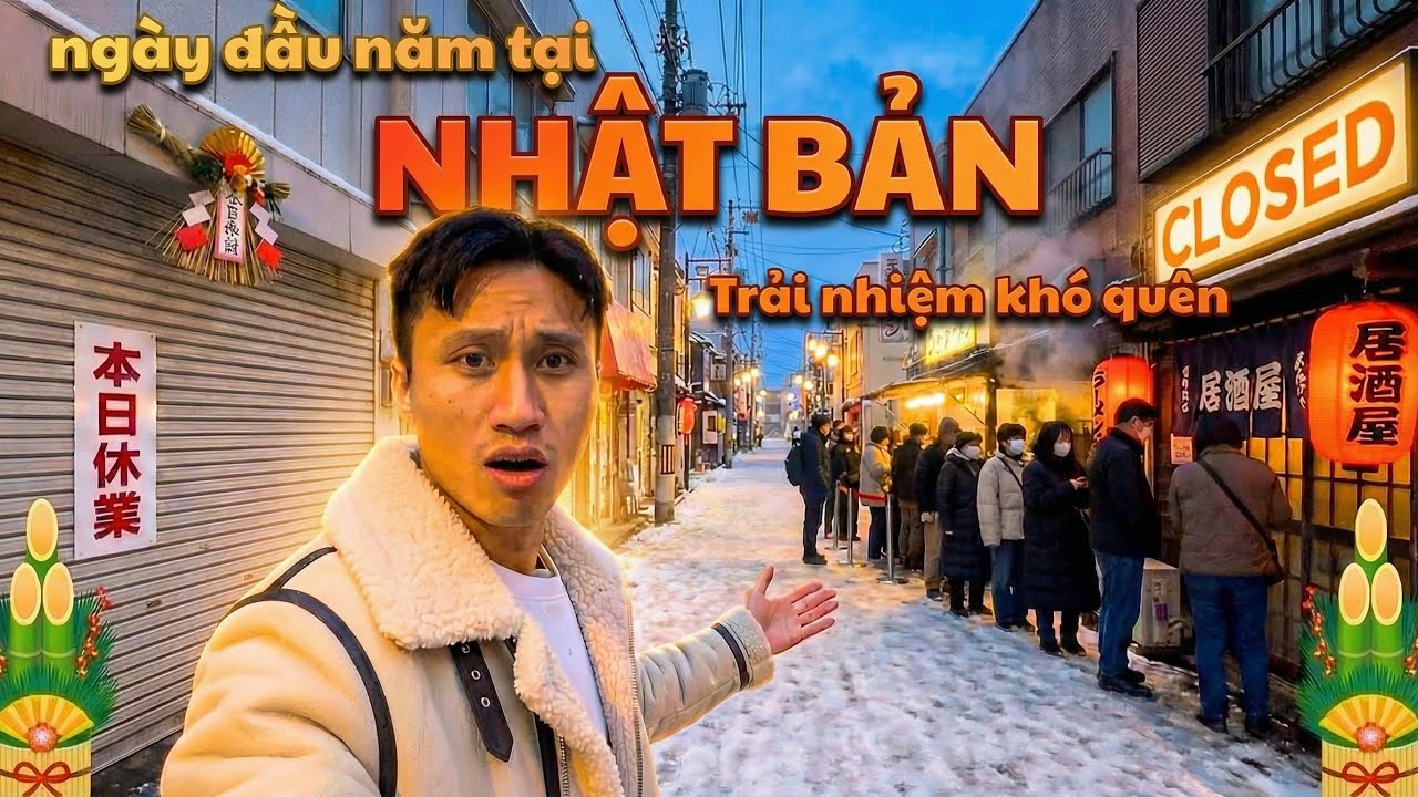 KHÔNG KHÍ NGÀY ĐẦU NĂM Ở NHẬT khiến tôi nhớ mãi