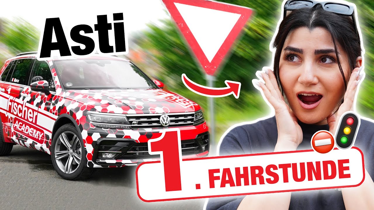 Erste Fahrstunde mit Asti 🚘 | Fischer Academy - Die Fahrschule