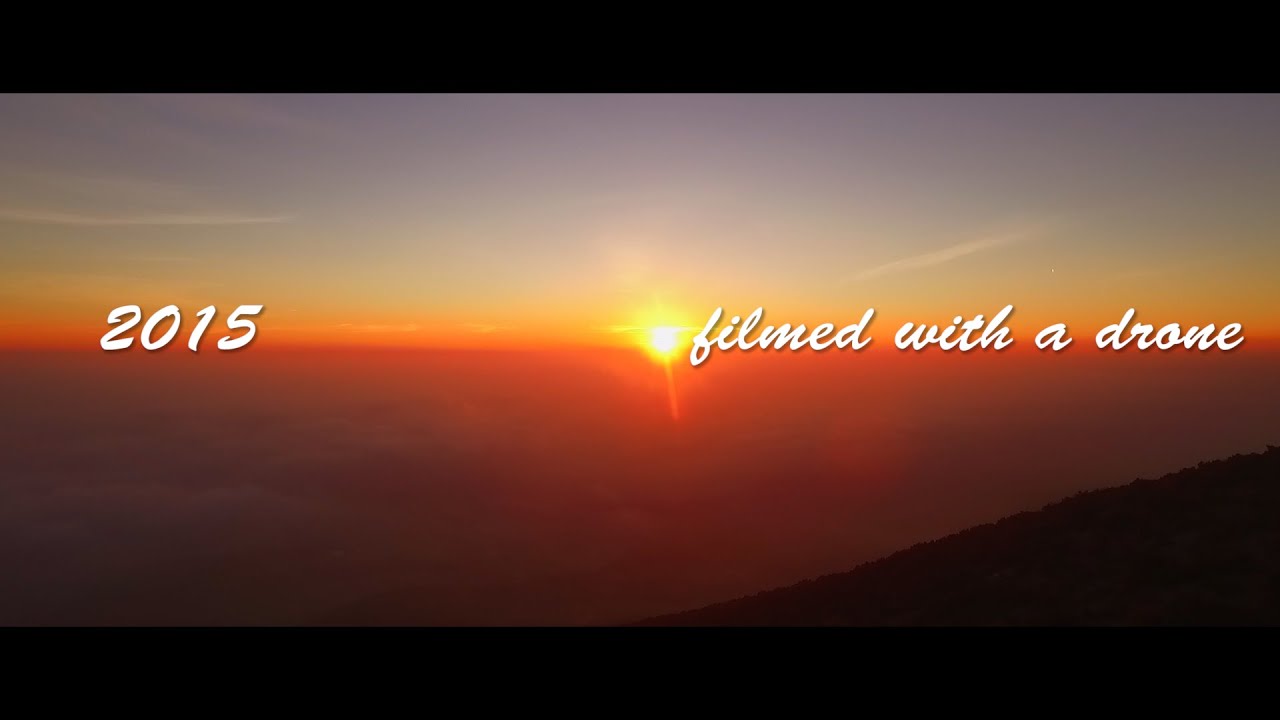 filmed with a drone