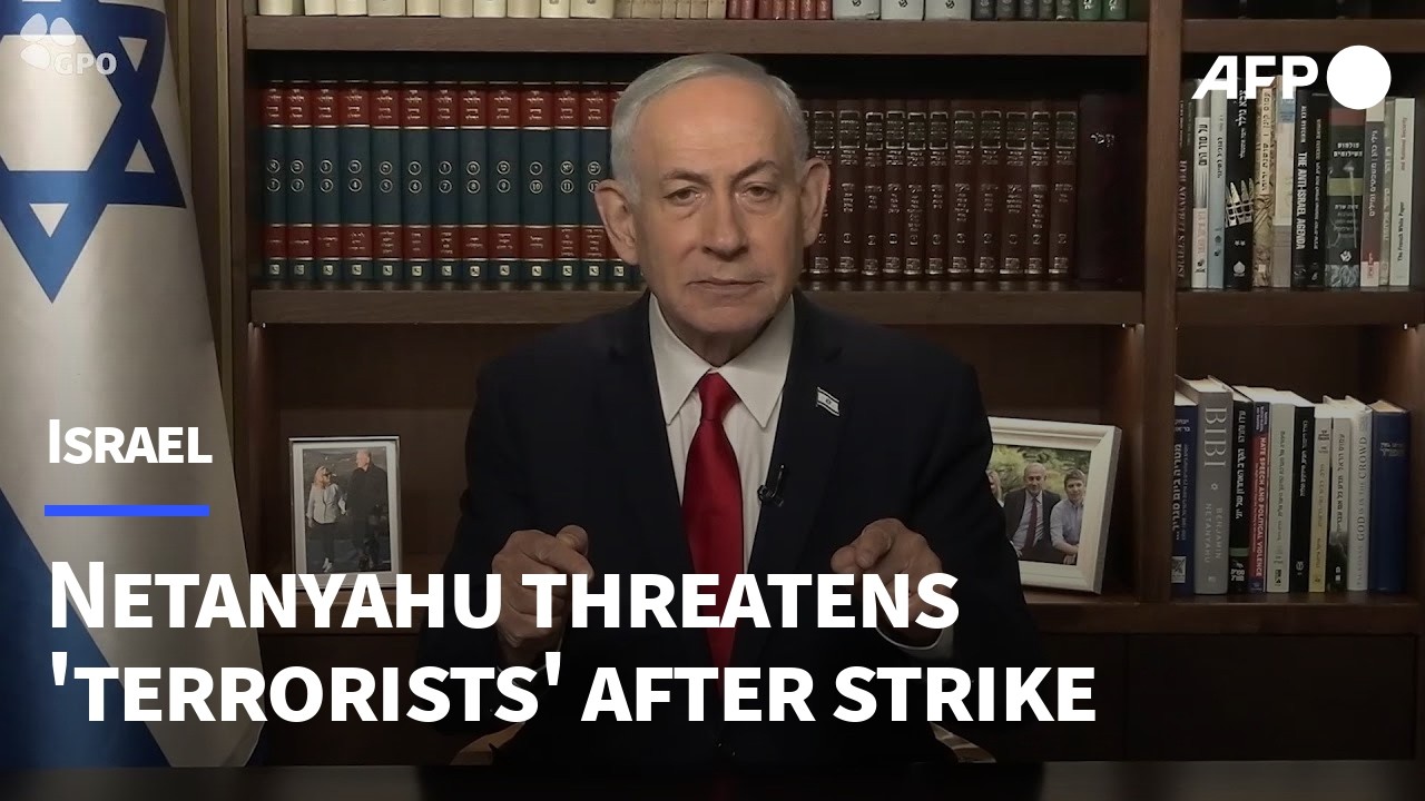 Netanyahu says 'no terrorist has immunity' after Israel kills Hezbollah commander | AFP