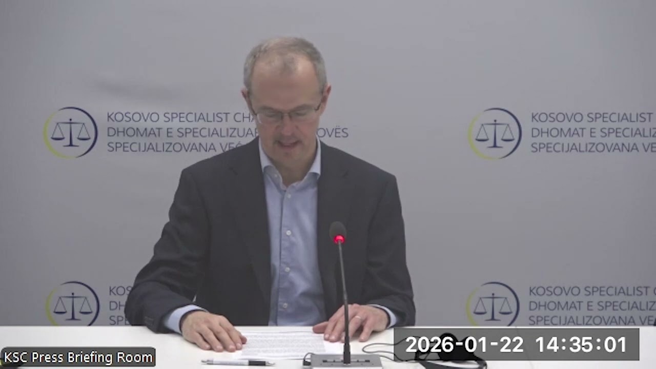 22/01/2026: KSC Press Briefing