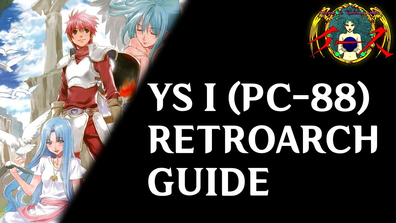 Ys I - PC-88 Retroarch Guide to Play [PT-BR/EN]