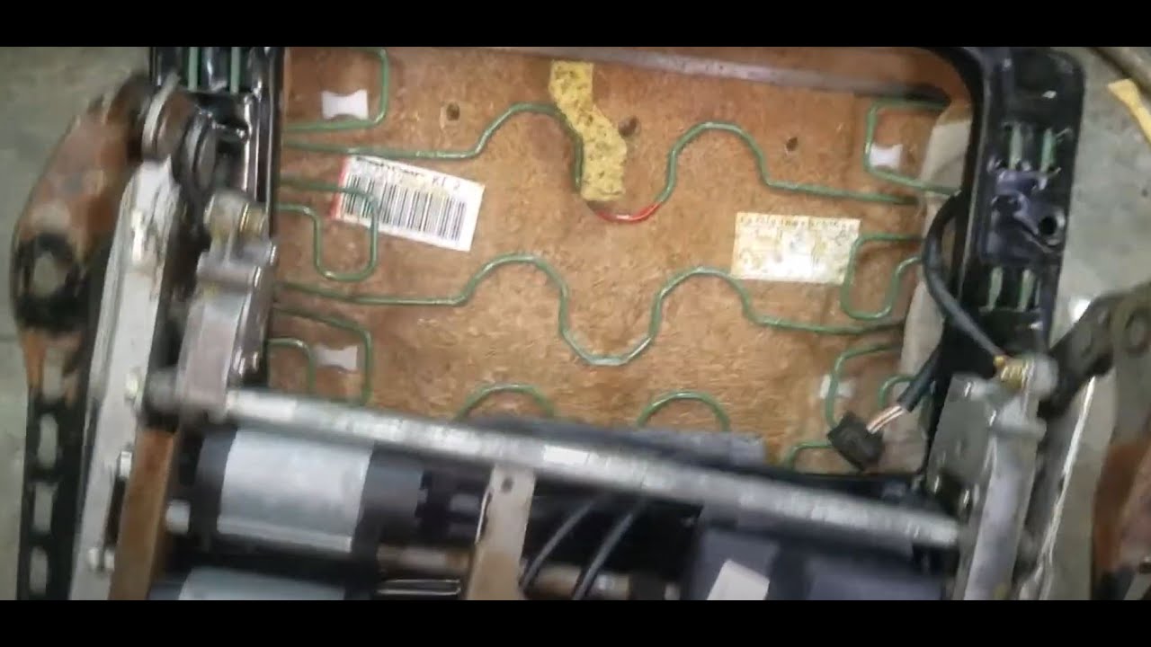 W124 - HOW-TO - Front Seat Disassembly and Motor Removal