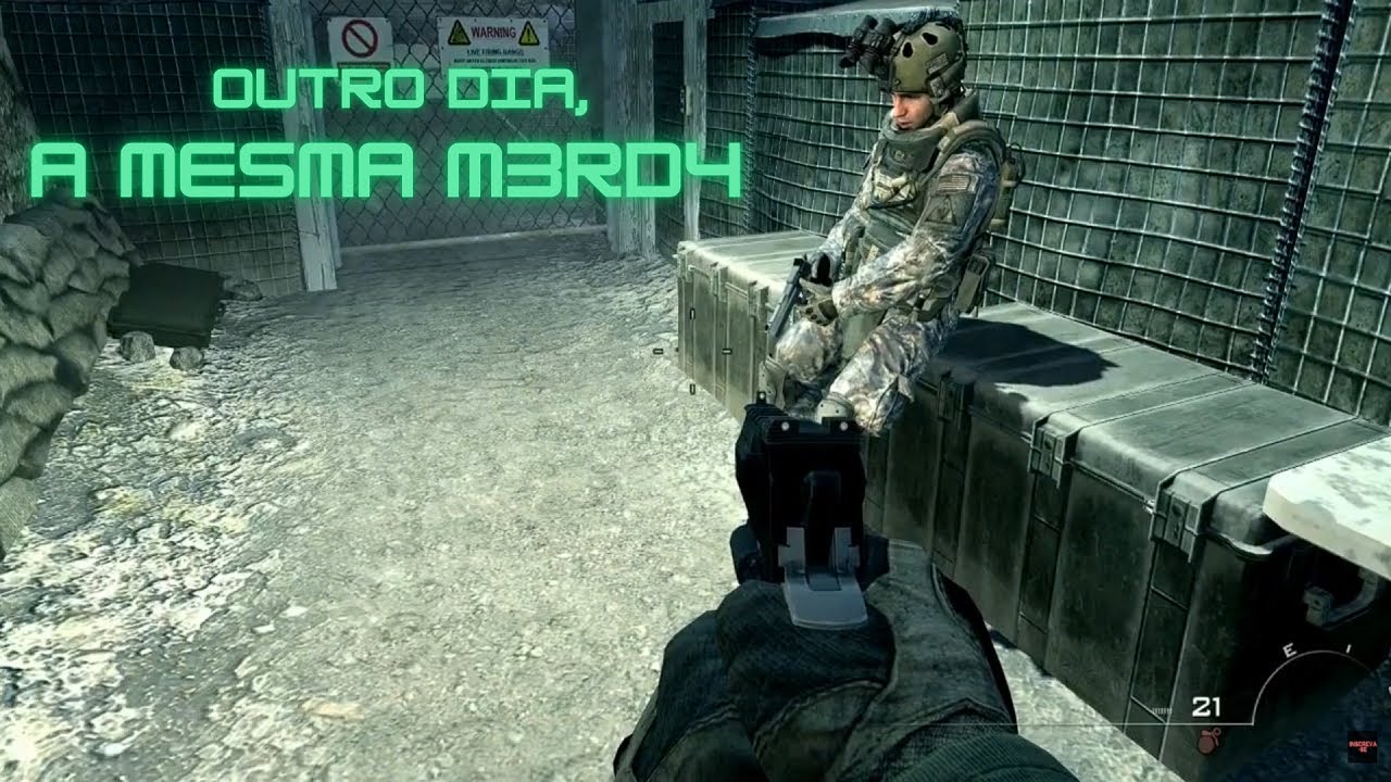 Outro Dia, a Mesma M3rd4 - Call of Duty Modern Warfare 2