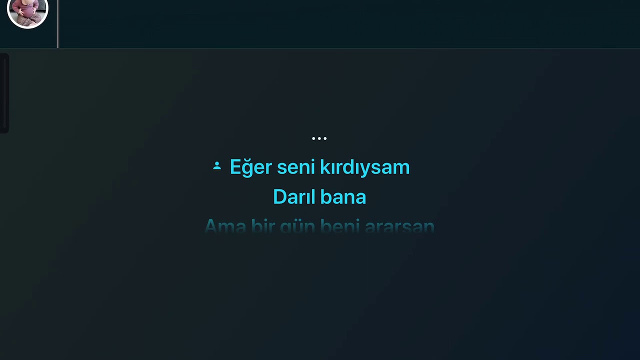 Müslüm Gürses Affet karaoke