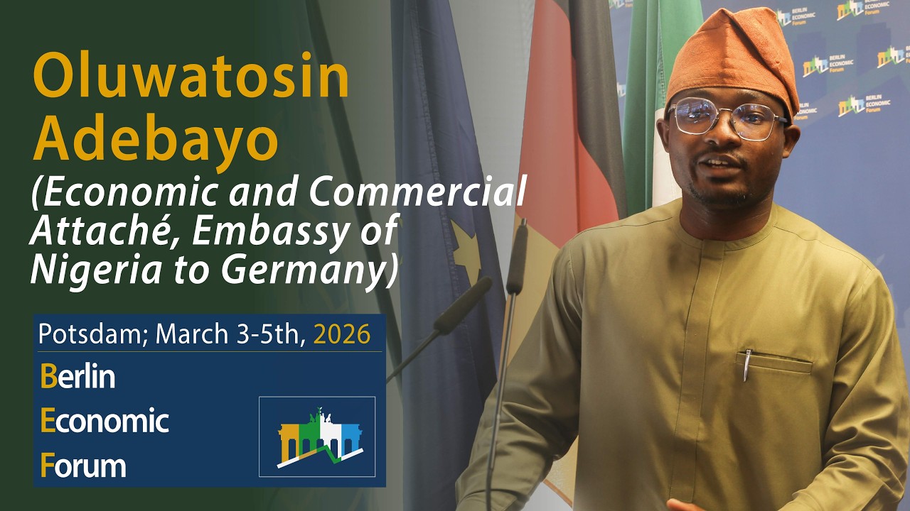 Олуватосин Адебайо (экономический и торговый атташе посольства Нигерии в Германии)