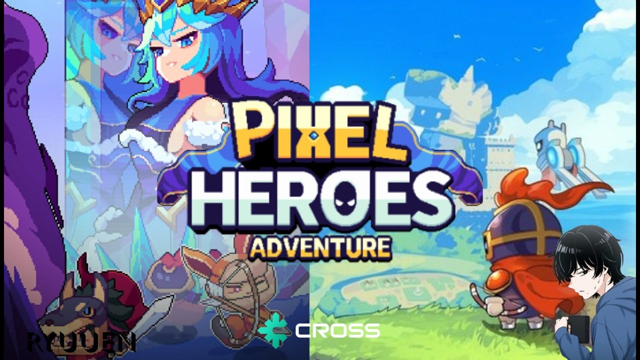 Boss Dungeon Arque to get new Items/Equipment for my Power in Pixel Heroes Adventure!