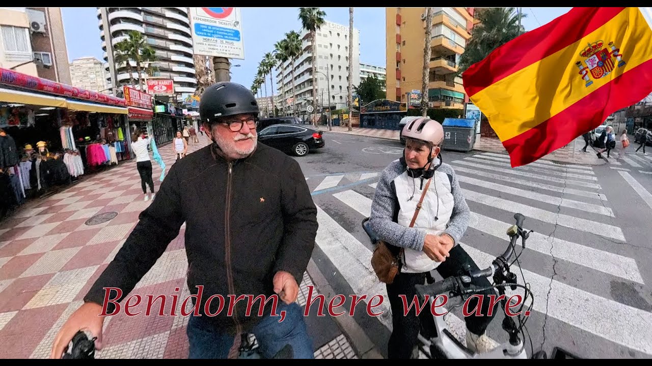 Zwoegen en zweten. We zijn in Benidorm
