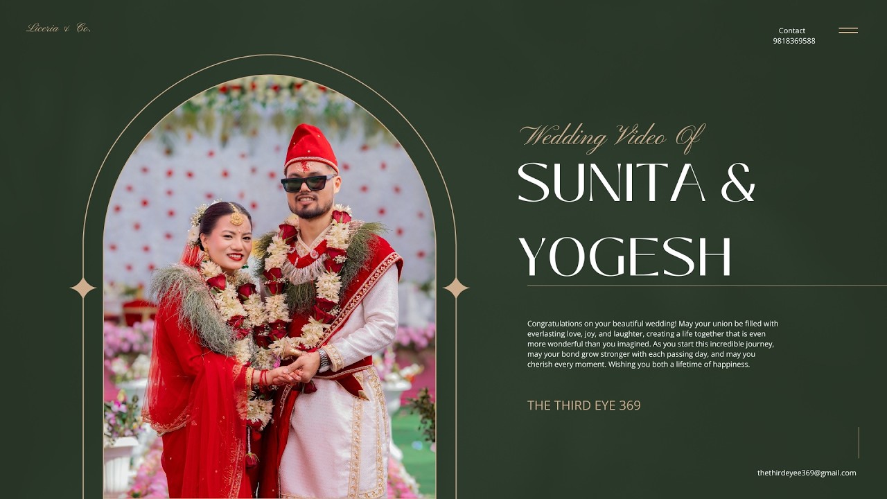 SUNITA WEDS YOGESH l FULL WEDDING VIDEO l 2082 l