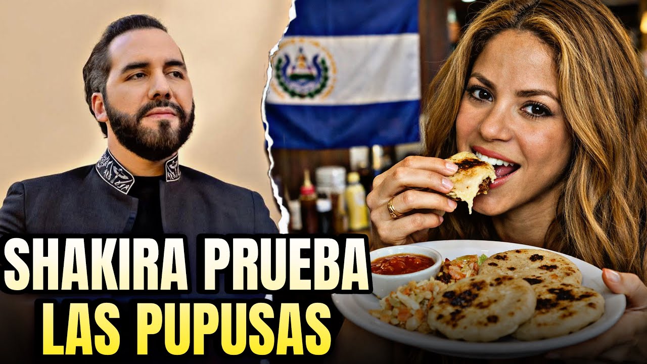 Shakira Enloquece con las Pupusas en El Salvador😱 ¡Mira Su Reacción!