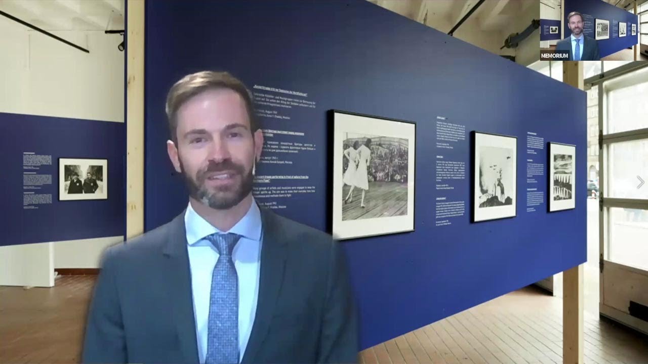 Digitale Er&ouml;ffnung der Ausstellung 