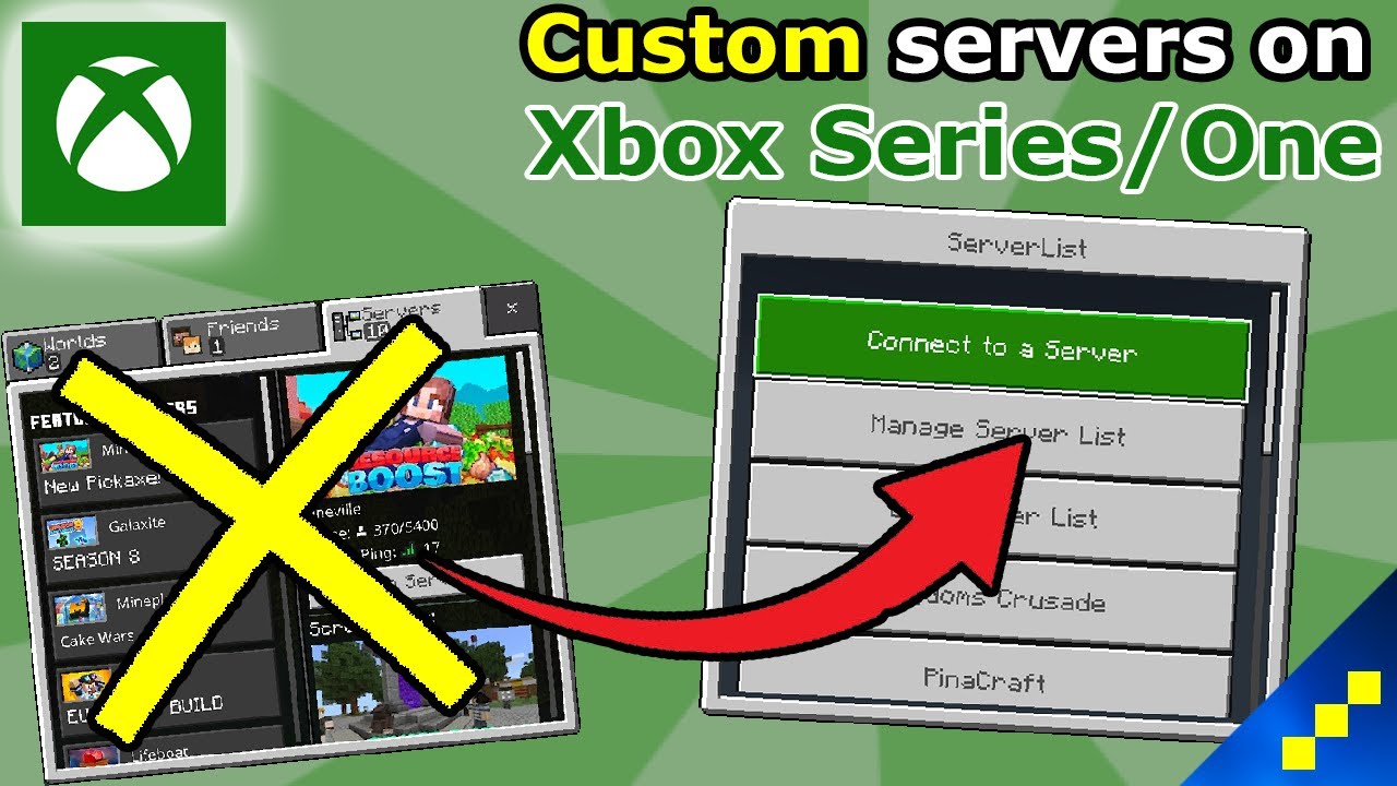Как присоединиться к пользовательским серверам на Xbox [Руководство по Minecraft Bedrock]