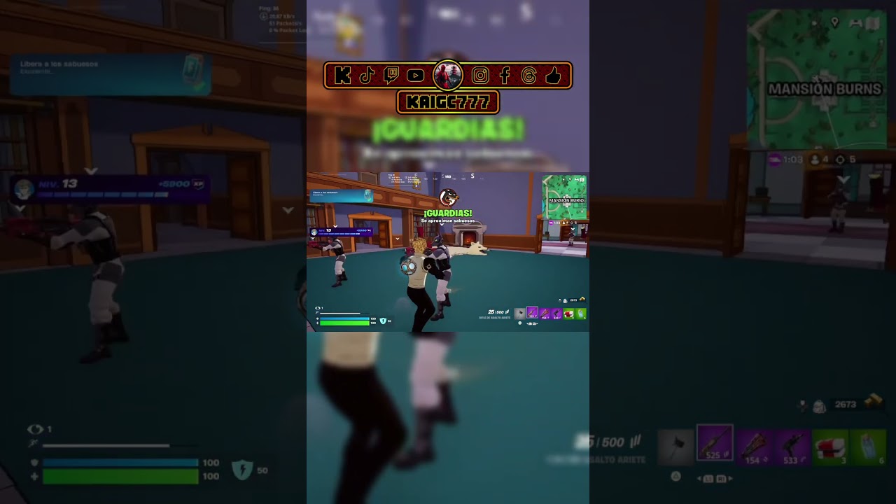 Elimina oponentes a 15 metros de distancia #kaigc777 #fortnite #fortniteclips