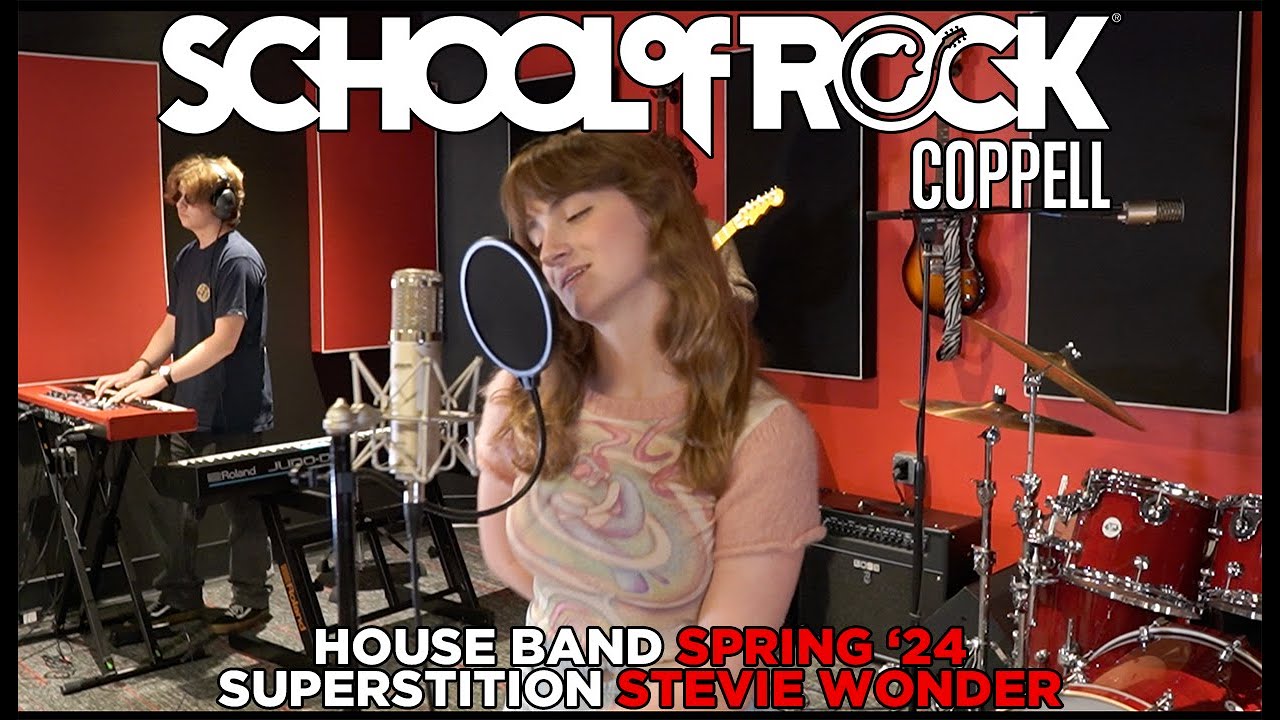 School of Rock Coppell House Band performs 